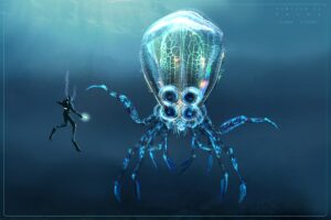 Image créatures subnautica 
